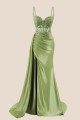 Elegant Spaghetti Straps Prom Dresses Formal Evening Gowns with Lace Appliques 501001 Elegant Spaghetti Straps Prom Dresses Formal Evening Gowns with Lace Appliques 501001