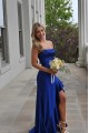 Long Strapless Yellow Prom Dresses Formal Evening Gowns with Slit 501004 Long Strapless Yellow Prom Dresses Formal Evening Gowns with Slit 501004