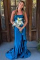 Long Strapless Yellow Prom Dresses Formal Evening Gowns with Slit 501004 Long Strapless Yellow Prom Dresses Formal Evening Gowns with Slit 501004
