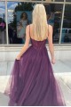 A-Line Spaghetti Straps Tulle Prom Dresses Formal Evening Gowns 501008 A-Line Spaghetti Straps Tulle Prom Dresses Formal Evening Gowns 501008