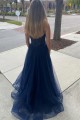 A-Line Spaghetti Straps Tulle Prom Dresses Formal Evening Gowns 501008 A-Line Spaghetti Straps Tulle Prom Dresses Formal Evening Gowns 501008