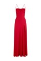 Simple Long Spaghetti Straps Prom Dresses Formal Evening Gowns with High Slit 501011 Simple Long Spaghetti Straps Prom Dresses Formal Evening Gowns with High Slit 501011