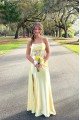 Long Yellow Strapless Lace Prom Dresses Formal Evening Gowns 501012 Long Yellow Strapless Lace Prom Dresses Formal Evening Gowns 501012