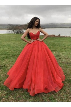 Ball Gown Long Prom Dresses Formal Evening Gowns 6011002
