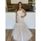 Mermaid Lace Appliques Long Prom Dresses Formal Evening Gowns 6011014