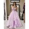 A-Line V-Neck Long Prom Dresses Formal Evening Gowns 6011015