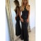 Mermaid Long Black Sequins Prom Dresses Formal Evening Gowns 6011032
