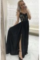 A-Line Spaghetti Straps Lace Long Black Prom Dresses Formal Evening Gowns 6011040 A-Line Spaghetti Straps Lace Long Black Prom Dresses Formal Evening Gowns 6011040