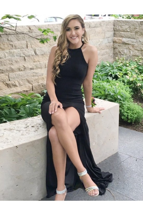 Long Black Mermaid V-Neck Prom Dresses Formal Evening Gowns 6011045 Long Black Mermaid V-Neck Prom Dresses Formal Evening Gowns 6011045