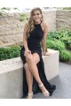 Long Black Mermaid V-Neck Prom Dresses Formal Evening Gowns 6011045 Long Black Mermaid V-Neck Prom Dresses Formal Evening Gowns 6011045