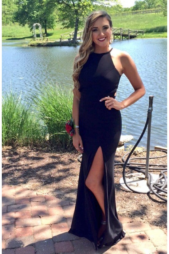Long Black Mermaid V-Neck Prom Dresses Formal Evening Gowns 6011045 Long Black Mermaid V-Neck Prom Dresses Formal Evening Gowns 6011045