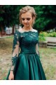 A-Line Long Sleeves Lace Prom Dresses Formal Evening Gowns 6011049 A-Line Long Sleeves Lace Prom Dresses Formal Evening Gowns 6011049