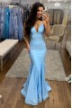 Mermaid V-Neck Long Prom Dresses Formal Evening Gowns 6011058 Mermaid V-Neck Long Prom Dresses Formal Evening Gowns 6011058