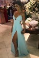 A-Line Chiffon Long Prom Dresses Formal Evening Gowns 6011060