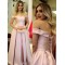 A-Line Off-the-Shoulder Long Prom Dresses Formal Evening Gowns 6011065