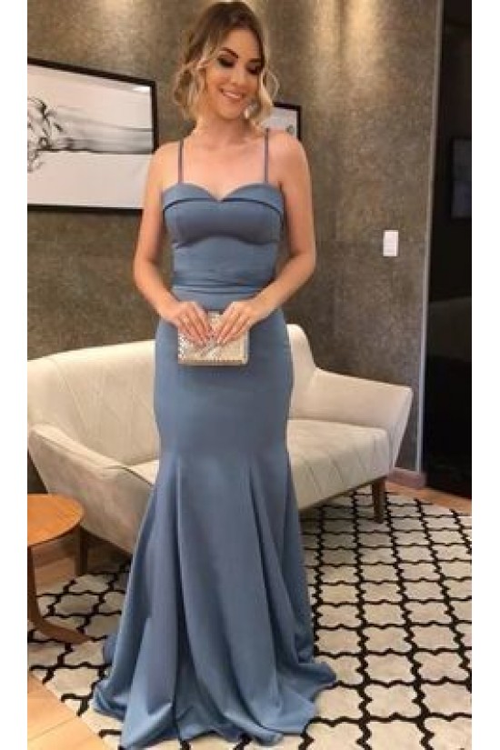 Mermaid Spaghetti Straps Long Prom Dresses Formal Evening Gowns 6011066 Mermaid Spaghetti Straps Long Prom Dresses Formal Evening Gowns 6011066
