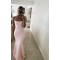 Long Pink Simple Prom Dresses Formal Evening Gowns 6011076
