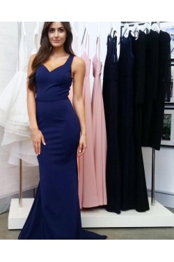Elegant Mermaid Long Prom Dresses Formal Evening Gowns 6011085