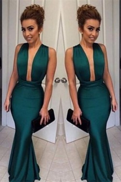 Mermaid Long Prom Dresses Formal Evening Gowns 6011090