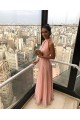 A-Line Chiffon Long Prom Dresses Formal Evening Gowns 6011094 A-Line Chiffon Long Prom Dresses Formal Evening Gowns 6011094