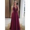 A-Line Chiffon Long Prom Dresses Formal Evening Gowns 6011097