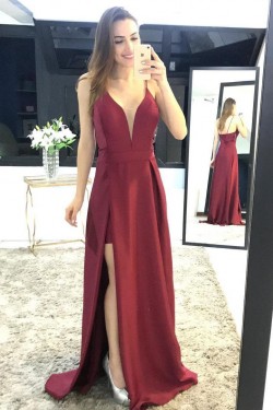 A-Line Long Prom Dresses Formal Evening Gowns 6011098
