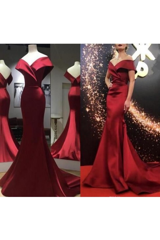 Mermaid Off-the-Shoulder Long Prom Dresses Formal Evening Gowns 6011105 Mermaid Off-the-Shoulder Long Prom Dresses Formal Evening Gowns 6011105