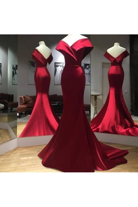 Mermaid Off-the-Shoulder Long Prom Dresses Formal Evening Gowns 6011105 Mermaid Off-the-Shoulder Long Prom Dresses Formal Evening Gowns 6011105