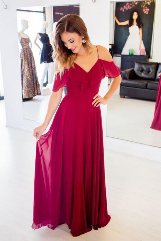 A-Line Chiffon Long Prom Dresses Formal Evening Gowns 6011111 A-Line Chiffon Long Prom Dresses Formal Evening Gowns 6011111