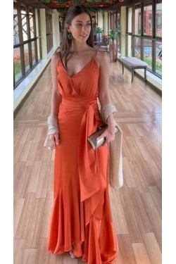 Long V-Neck Prom Dresses Formal Evening Gowns 6011122