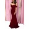 Mermaid Off-the-Shoulder Long Prom Dresses Formal Evening Gowns 6011127