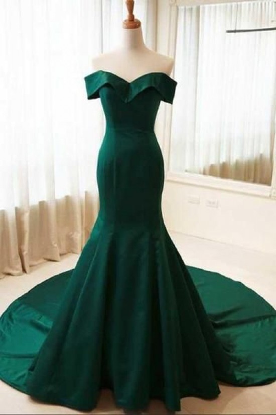 Mermaid Off-the-Shoulder Long Prom Dresses Formal Evening Gowns 6011128 Mermaid Off-the-Shoulder Long Prom Dresses Formal Evening Gowns 6011128