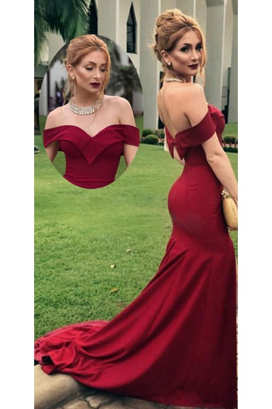 Mermaid Off-the-Shoulder Long Prom Dresses Formal Evening Gowns 6011128 Mermaid Off-the-Shoulder Long Prom Dresses Formal Evening Gowns 6011128