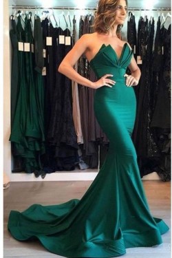 Mermaid Long Prom Dresses Formal Evening Gowns 6011133