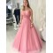 A-Line Tulle Long Prom Dresses Formal Evening Gowns 6011165