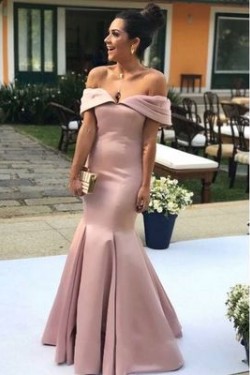 Mermaid Off-the-Shoulder Long Prom Dresses Formal Evening Gowns 6011169