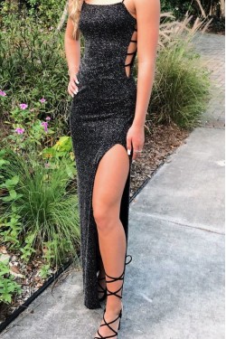 Long Black Prom Dresses Formal Evening Gowns 6011181
