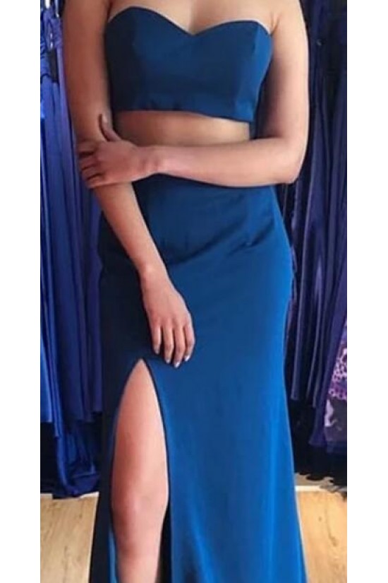 Two Pieces Sweetheart Long Prom Dresses Formal Evening Gowns 6011185 Two Pieces Sweetheart Long Prom Dresses Formal Evening Gowns 6011185