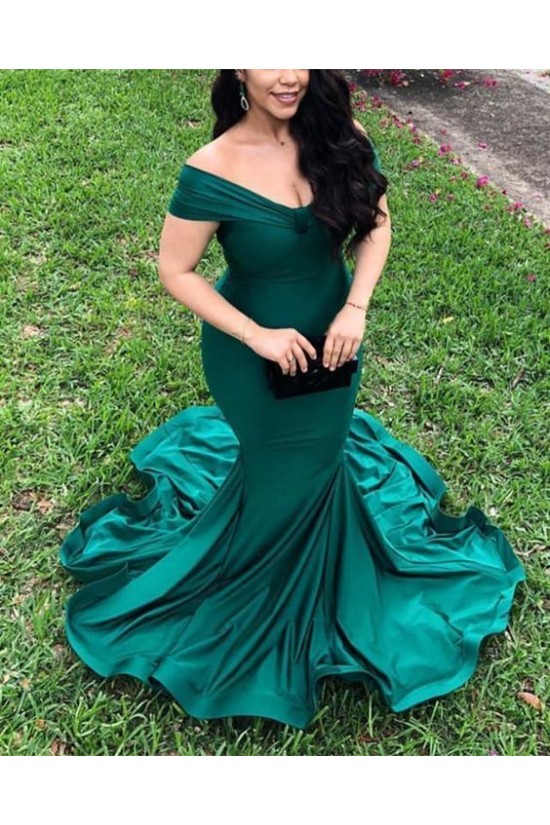 Mermaid Off-the-Shoulder Long Prom Dresses Formal Evening Gowns 6011187 Mermaid Off-the-Shoulder Long Prom Dresses Formal Evening Gowns 6011187