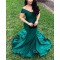 Mermaid Off-the-Shoulder Long Prom Dresses Formal Evening Gowns 6011187