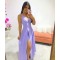 A-Line V-Neck Long Prom Dresses Formal Evening Gowns 6011191