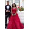 A-Line V-Neck Long Prom Dresses Formal Evening Gowns 6011194