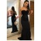 Long Black Beaded Lace Mermaid Prom Dresses Formal Evening Gowns 6011208