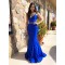 Mermaid Lace Two Pieces Long Prom Dresses Formal Evening Gowns 6011230
