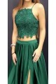A-Line Two Pieces Long Prom Dresses Formal Evening Gowns 6011236 A-Line Two Pieces Long Prom Dresses Formal Evening Gowns 6011236