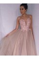 A-Line Tulle Lace Long Prom Dresses Formal Evening Gowns 6011242 A-Line Tulle Lace Long Prom Dresses Formal Evening Gowns 6011242