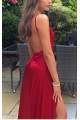 A-Line V-Neck Backless Long Prom Dresses Formal Evening Gowns 6011246 A-Line V-Neck Backless Long Prom Dresses Formal Evening Gowns 6011246