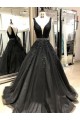 A-Line Beaded Lace Tulle Long Prom Dresses Formal Evening Gowns 6011251 A-Line Beaded Lace Tulle Long Prom Dresses Formal Evening Gowns 6011251