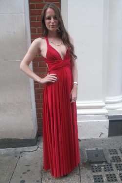 Long Red Chiffon Prom Dresses Formal Evening Gowns 6011253