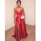 A-Line Long Red Prom Dresses Formal Evening Gowns 6011275